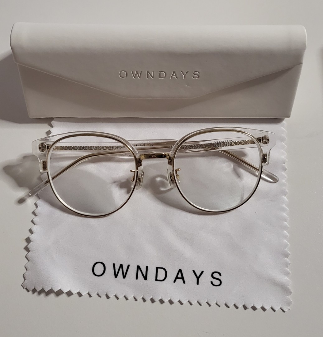 OWNDAYS 有度數近視眼鏡（左右各450度）, 女裝, 手錶及配件, 眼鏡