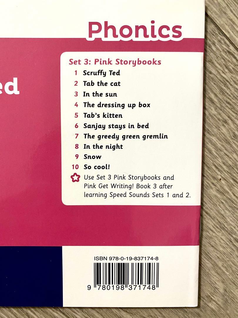 Oxford RWI Phonics Read Write Inc. Pink, 興趣及遊戲, 書本 & 文具, 小朋友書 Carousell