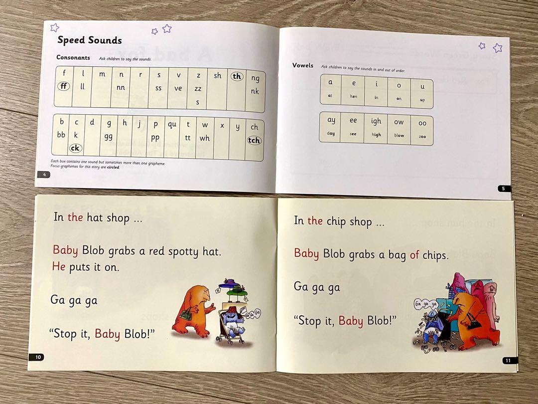 Oxford RWI Phonics Read Write Inc. Purple, 興趣及遊戲, 書本 & 文具, 小朋友書 Carousell