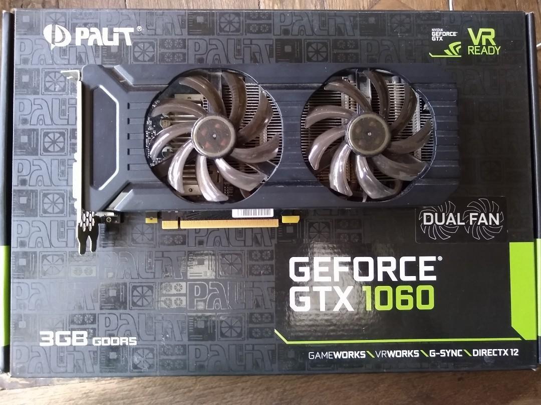 PALIT GTX 1060 3GB DUAL FAN