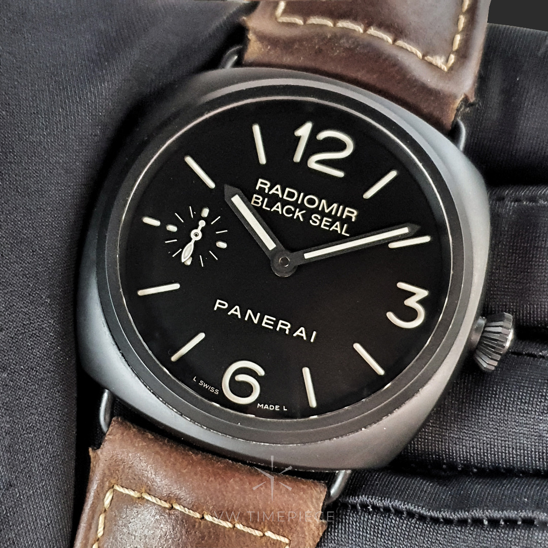 Full Set Panerai Radiomir PAM 292 N PAM292 Black Seal Ceramica