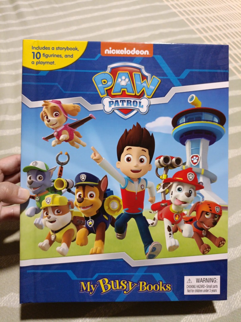 Paw Patrol Busy Book, Hobbies & Toys, Books & Magazines, Children's ...