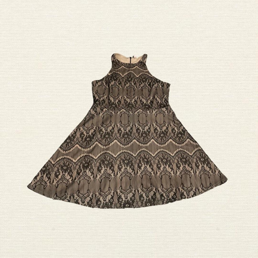peach with black lace dress (Category: Dresses) located in Caloocan City. Submitted by steftaleon (Listing ID 1186080971, Image 1). Description: .