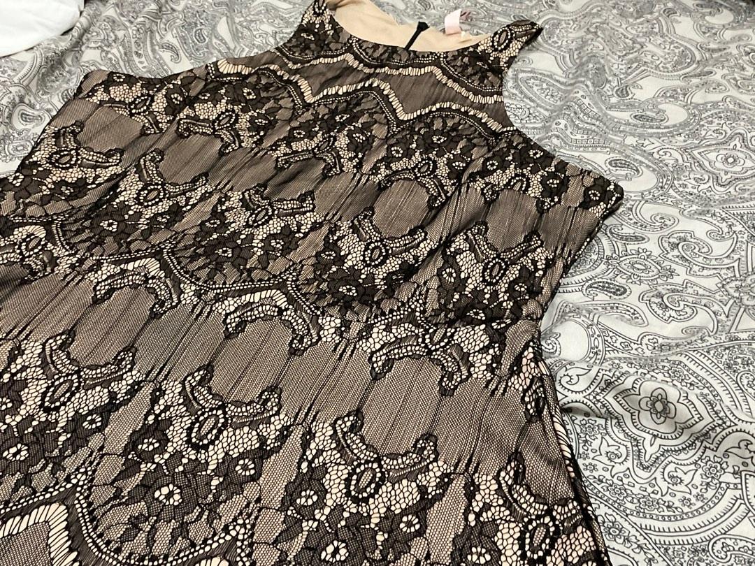 peach with black lace dress (Category: Dresses) located in Caloocan City. Submitted by steftaleon (Listing ID 1186080971, Image 2). Description: .