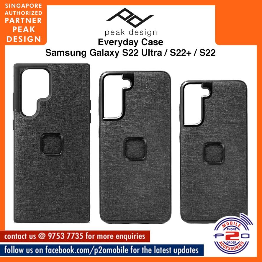 Peak Design Mobile Everyday Fabric Case Samsung Galaxy S22 Ultra  M-mc-av-ch-1 225937
