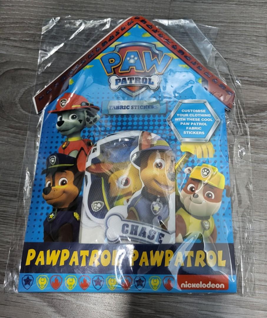 Paw Patrol Fabric Stickers