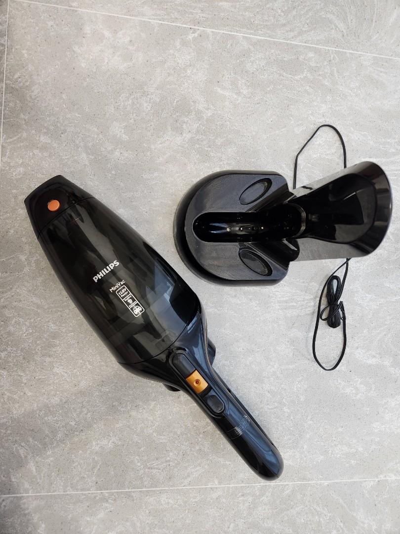 Philips MiniVac Handheld Vacuum Cleaner, TV & Home Appliances, Vacuum ...