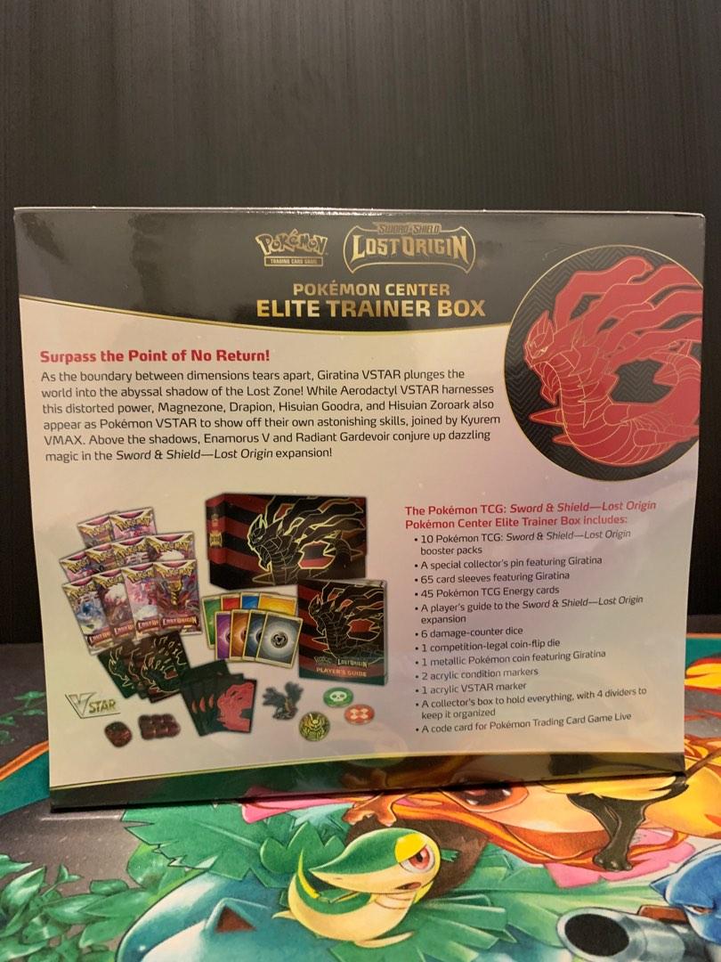 Pokemon Center Exclusive] SWSH Lost Origins ETB, Hobbies & Toys, Toys &  Games on Carousell