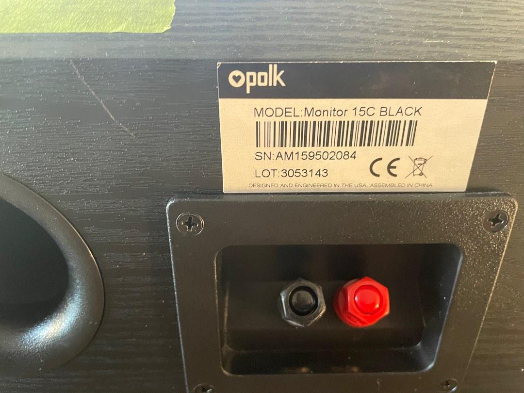 Polk audio monitor 15c new arrivals