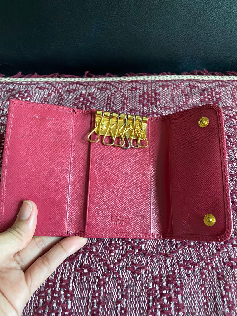 Prada key holder, Women's Fashion, Bags & Wallets, Wallets & Card