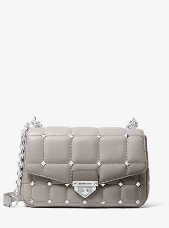 Michael kors grey quilted bag store