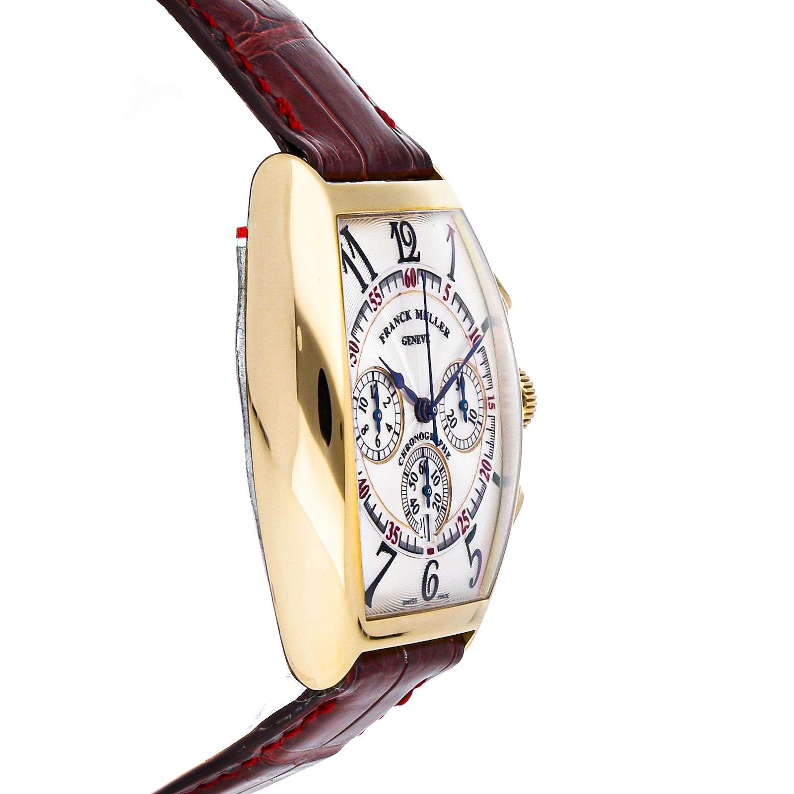 Pre Owned Franck Muller Cintree Curvex Chronograph 6850 CC A