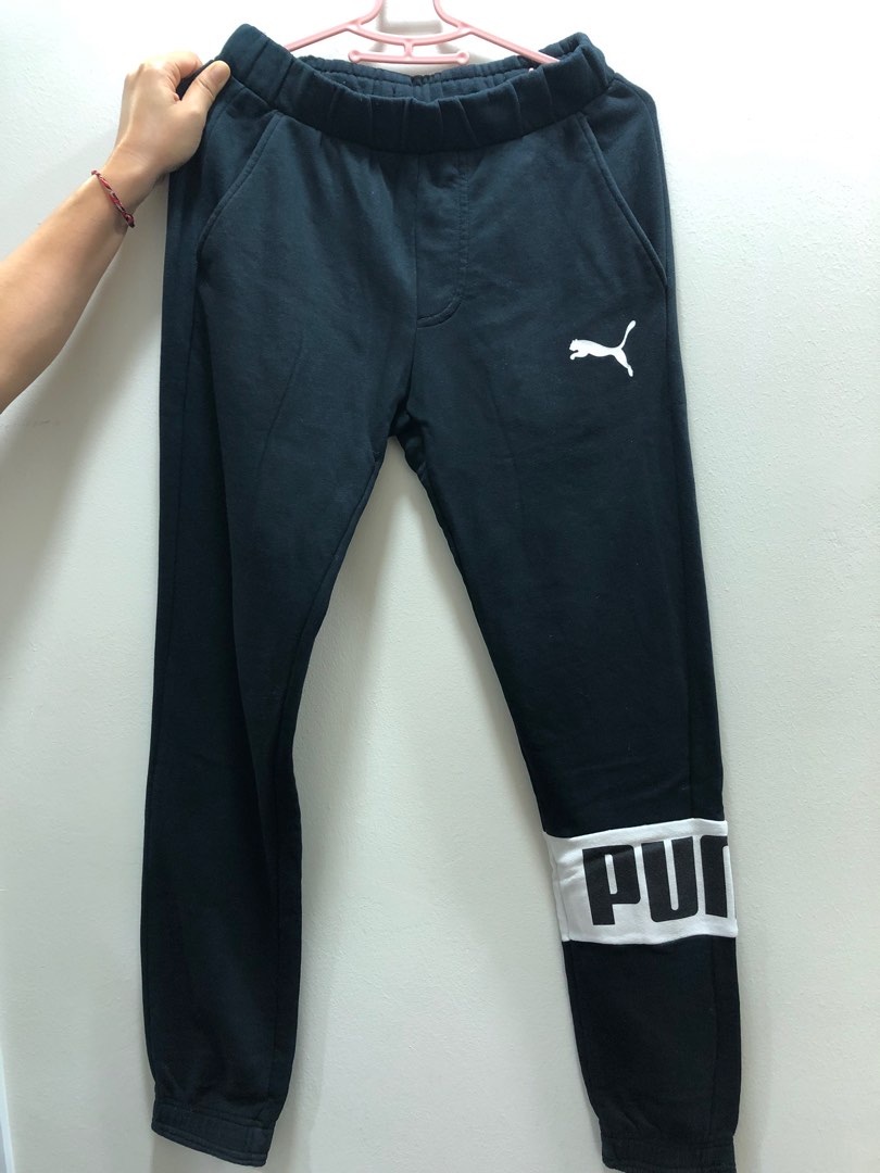 Puma Joggers, Men's Fashion, Bottoms, Joggers on Carousell