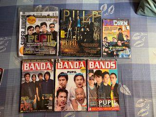 Pupil featuring Ely Buendia of the Eraserheads on magazine covers