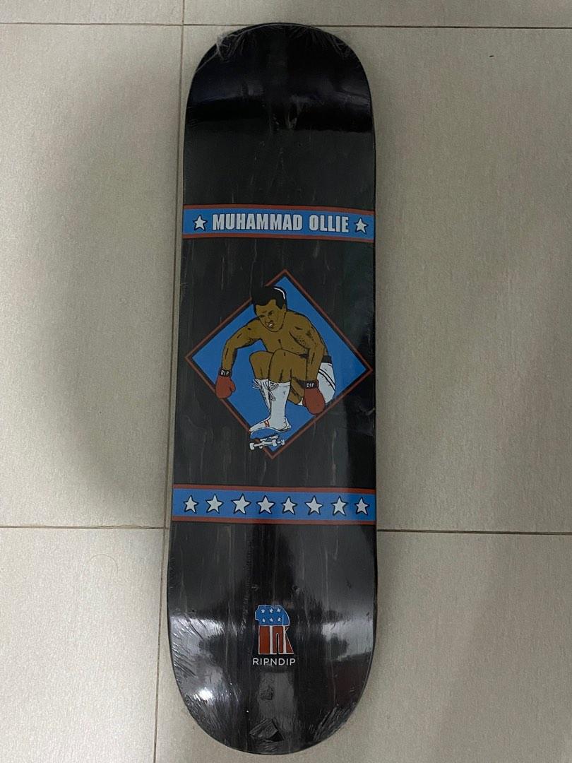 Rare RipNDip Muhammad Ali Skateboard Deck, 運動產品, 其他運動配件 Carousell