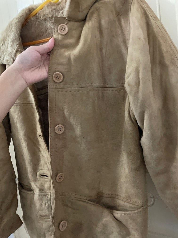 Real sheepskin new arrivals leather jacket