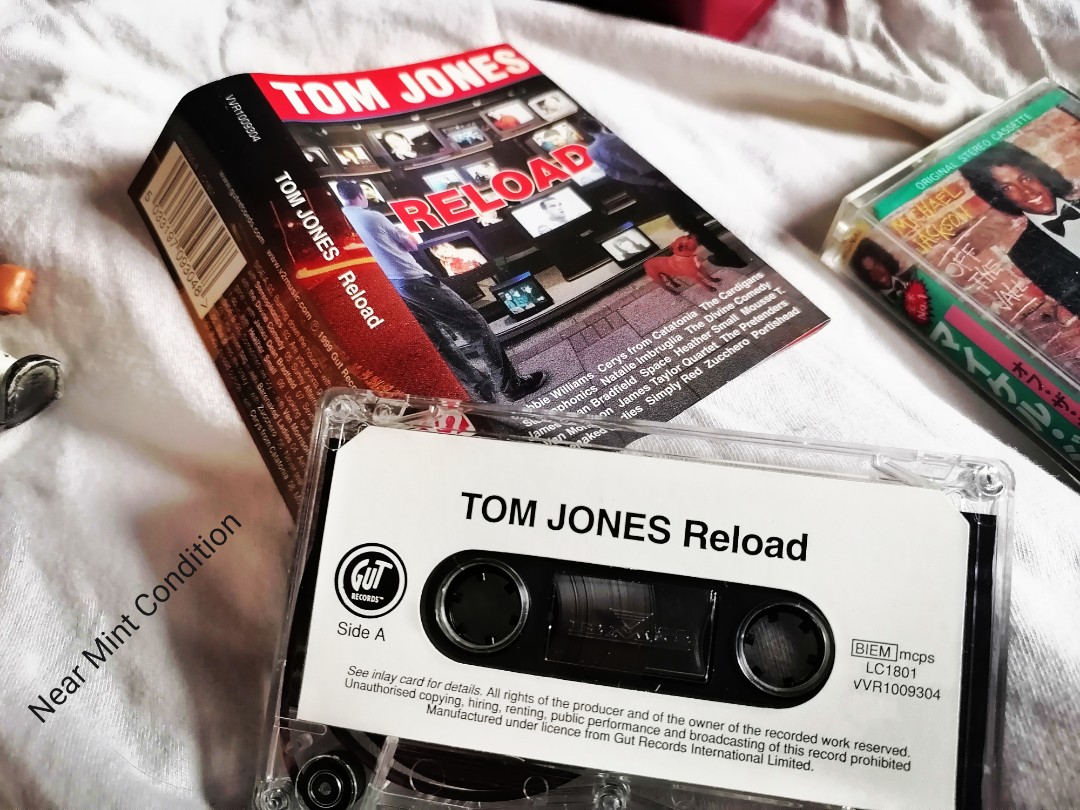 Reload Tom Jones Cassette Tape Original Cassette Tapes For Sale