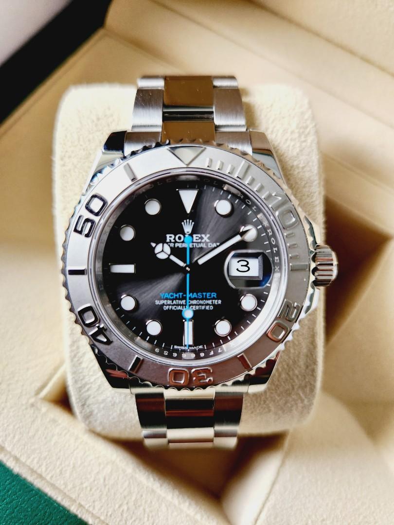 Rolex yacht master 40mm rhodium top