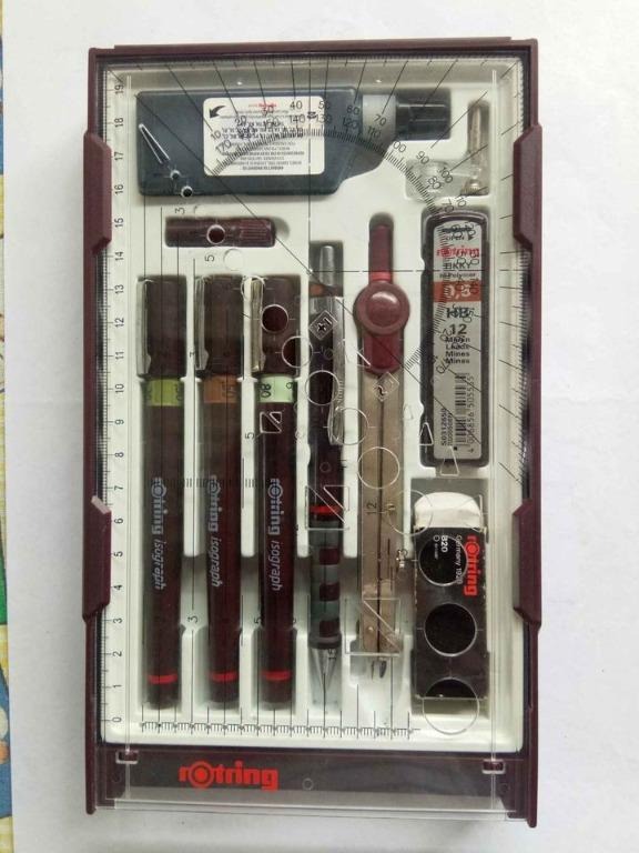 Rotring master set clearance