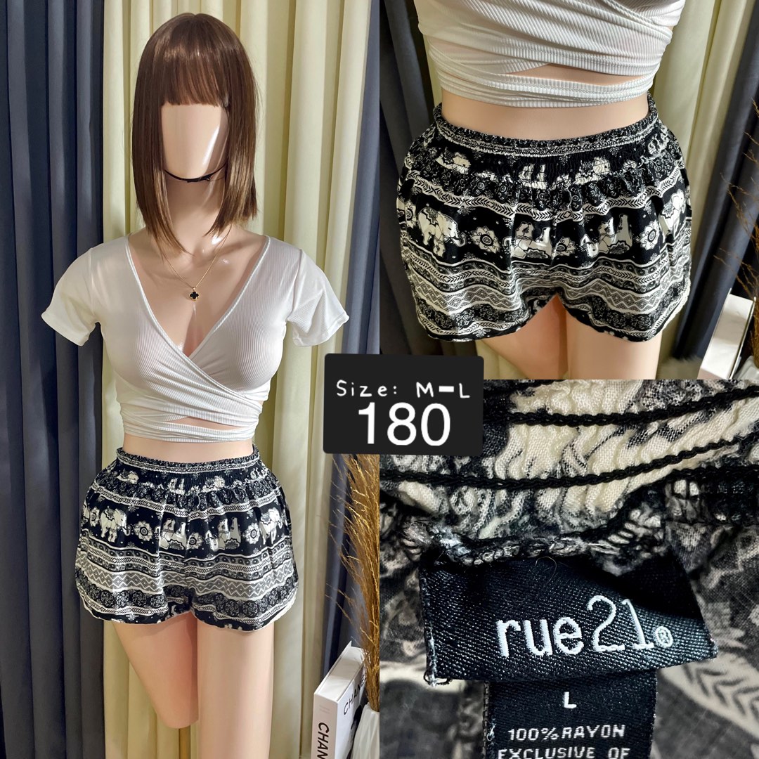 Rue21 Boho shorts Women s Fashion Bottoms Shorts on Carousell