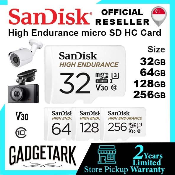 64 micro SD Card U3/V30/A1 with Adapter Pack of 2 Memory Cards for Home  Surveillance Cameras, Hunting Cameras and Dash Cams