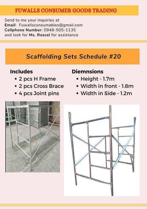 Scaffolding set (sched20), Commercial & Industrial, Construction