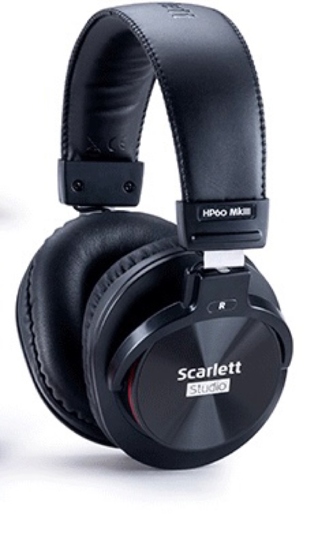 Scarlett HP60 MKiii Studio Headphones Monitor Audio Headphones Headsets on Carousell