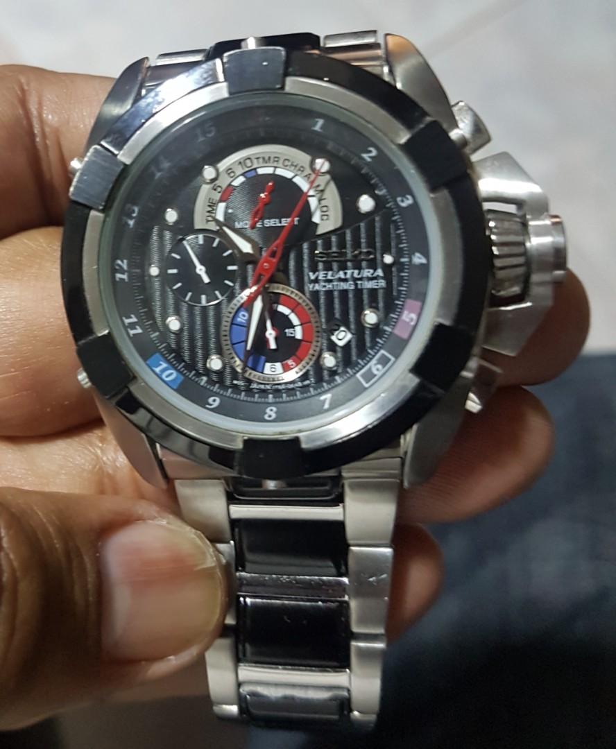 Seiko Velatura Yachting Timer, Men's Fashion, Watches & Accessories ...