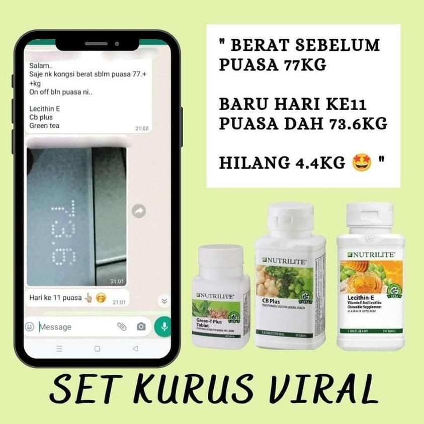 Set Kurus 3 Beradik Amway, Health & Nutrition, Health Supplements