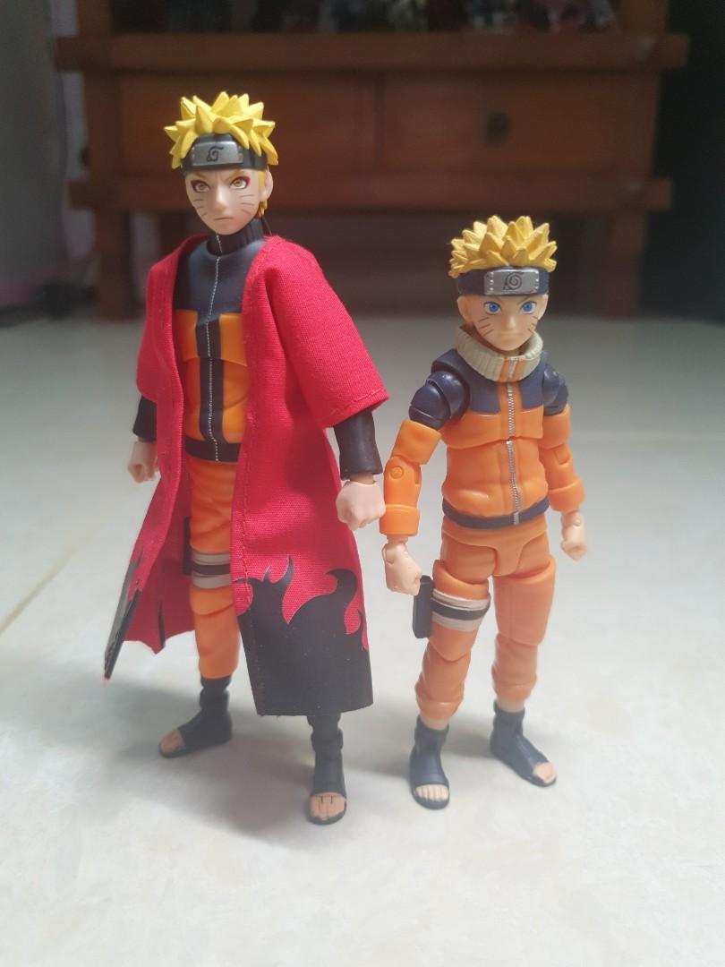 SHF Naruto Sage Mode with Custom Sage Cloak (Read Description Below