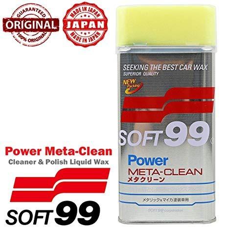 SOFT 99 LUSTER , META CLEAN, HANNERI WAX & METALLIC WAX SOFT 99