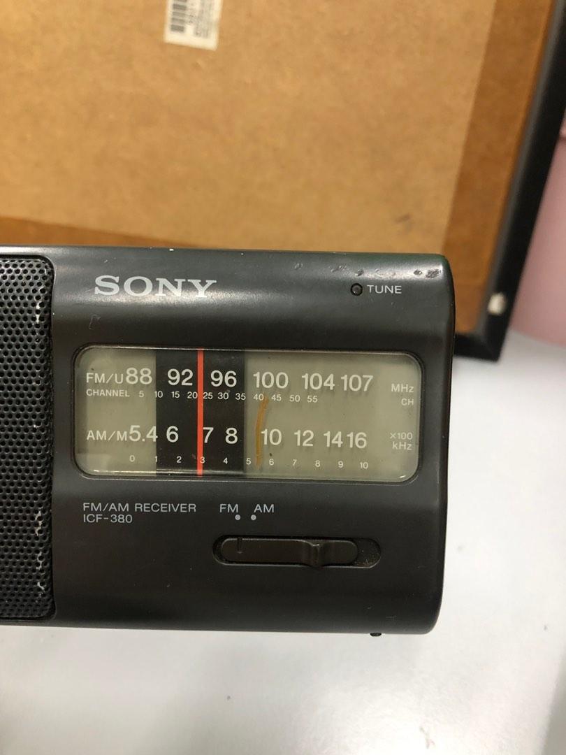 Sony radio ICF-380 FM/AM Radio, Audio, Portable Audio Accessories