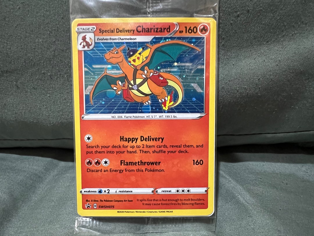 codes for special delivery charizard are starting to... Special Delivery Charizard, Hobbies & Toys, Toys & Games on Carousell