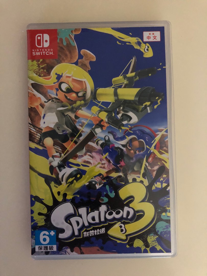 Splatoon 3 漆彈大作戰3 電子遊戲 電子遊戲 Nintendo 任天堂 Carousell