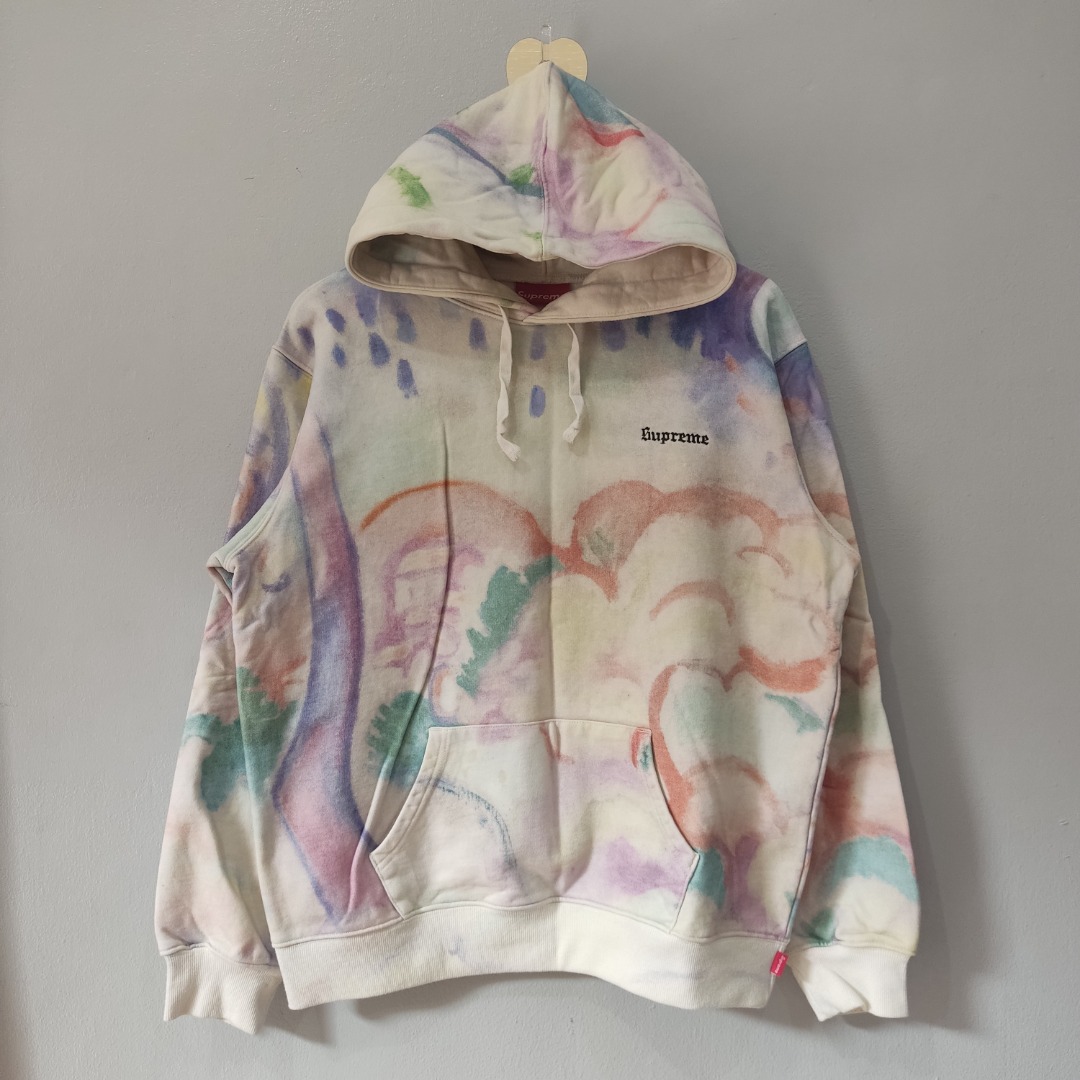 supreme Landscape Hooded Sweatshirt M