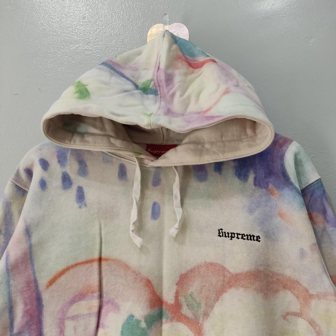 Supreme Landscape Tie Dye Hoodie Men s Fashion Tops Sets