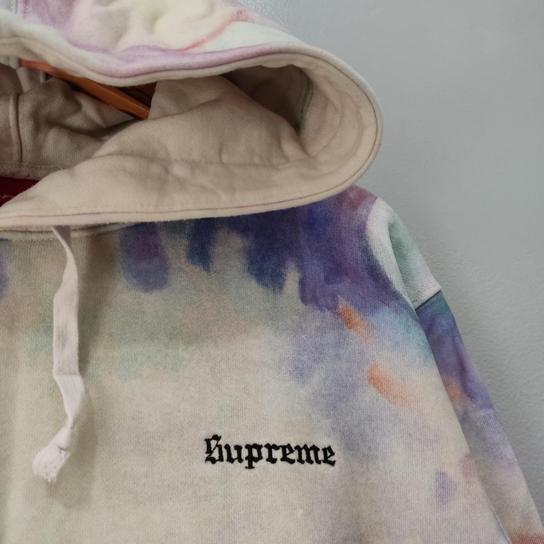 Supreme hoodie tie shop dye