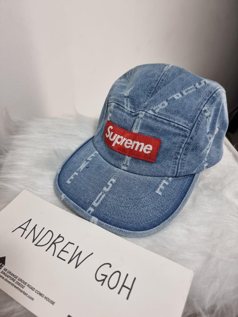 supreme おちつき Denim Camp Cap デニム キャップ 新品未使用 即日