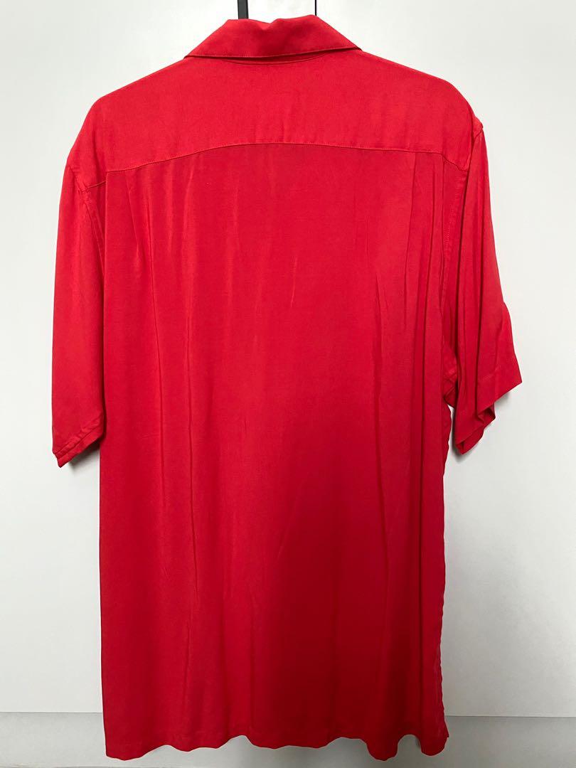 Supreme Playboy Red Rayon Shirt