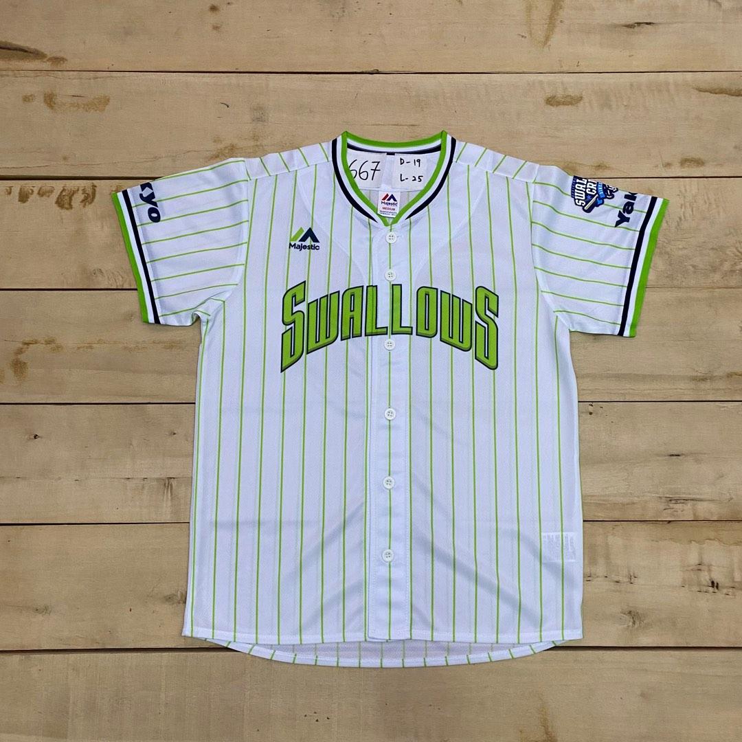 Tokyo Yakult Swallows Baseball Jersey, Men's Fashion, Tops & Sets, Tshirts  & Polo Shirts on Carousell