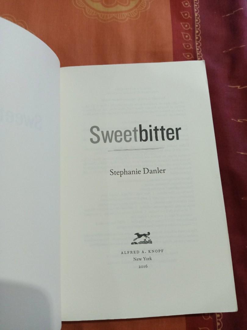 Sweetbitter by Stephanie Danler PB Preloved Book, Hobbies & Toys, Books & Magazines, Fiction