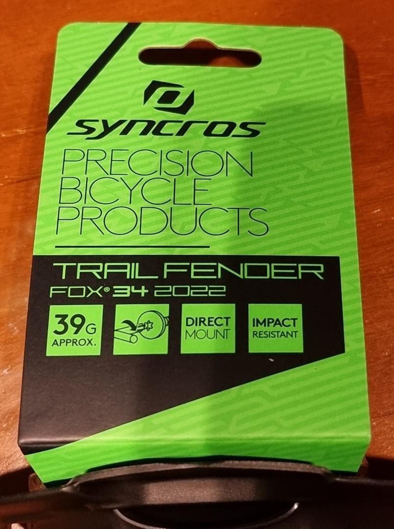 *NEW* Syncros Trail 2 Fender Mudguard for Fox 34 fork 2022up no cable
