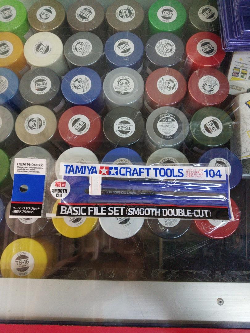Tamiya Basic File Set (Smooth Double-cut), Hobbies & Toys, Stationery ...
