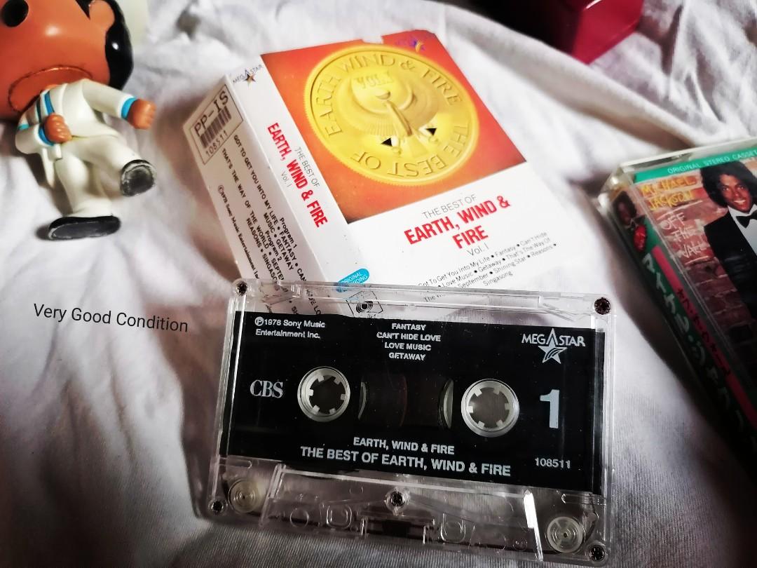 The Best of Earth Wind & Fire Cassette Tape Original Cassette Tapes For