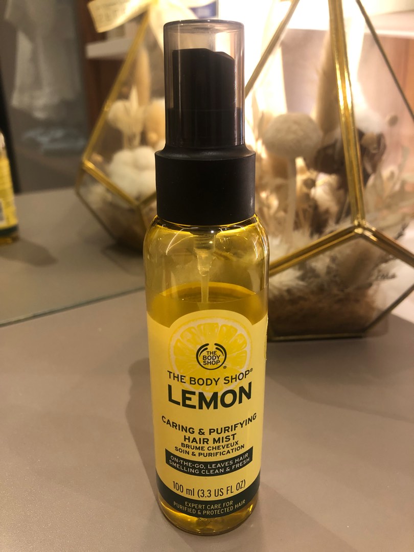 Body shop lemon hair mist cheap
