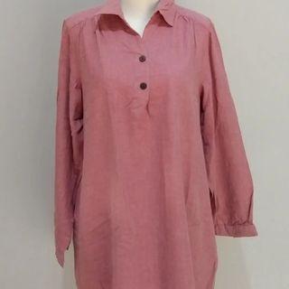 Thrift Atasan Blouse Pink