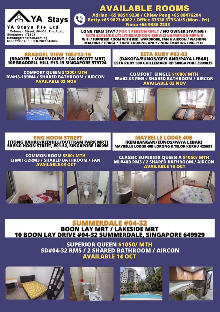 Toa Payoh/ Boon Keng / Novena MRT / Summer Green Condo*Available 13