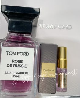 Tom Ford 香水sample 試用 分裝ROSE DE RUSSIE 俄羅斯玫瑰4ml 包平郵64193274480001110