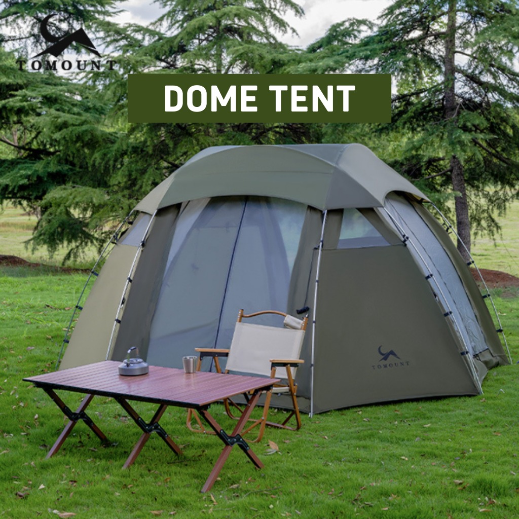 [TOMOUNT] Dome Tent, Sports Equipment, Hiking & Camping on Carousell