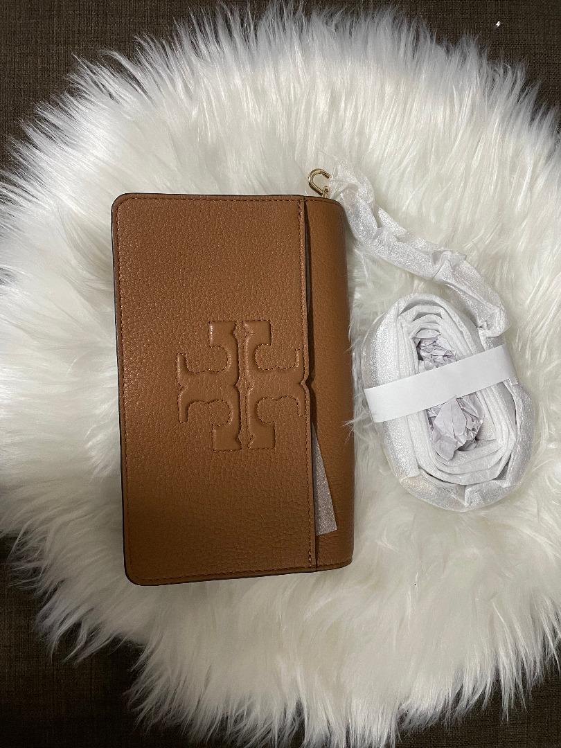 Tory Burch Bombe T small crossbody Bark Women s Fashion Bags
